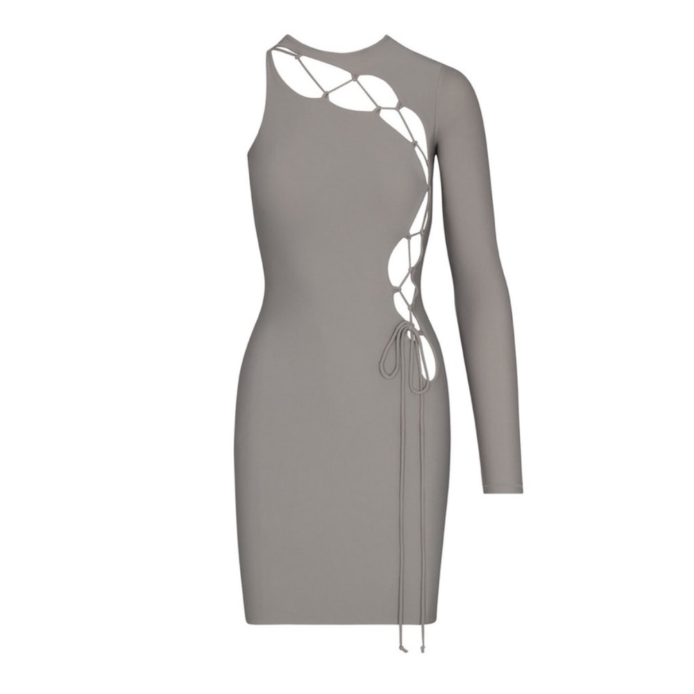 Skims lace up mini dress